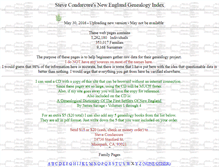 Tablet Screenshot of genealogyofnewengland.com